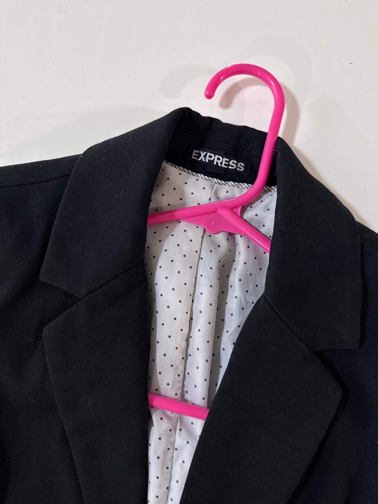 Blazer negro, Talla 0, Mujer, Express