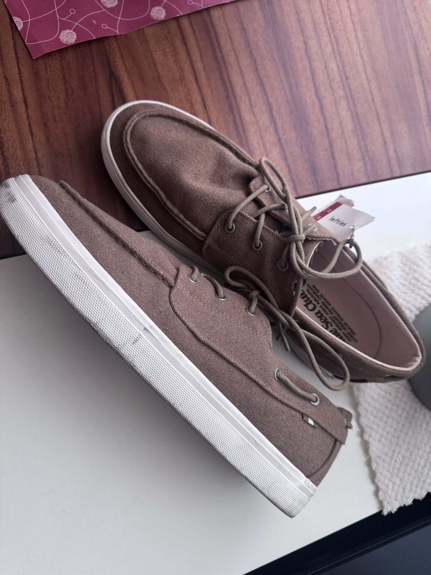 Zapatos nauticos cafes, Talla 29Mx, 45Eur, Hombre, Lefties