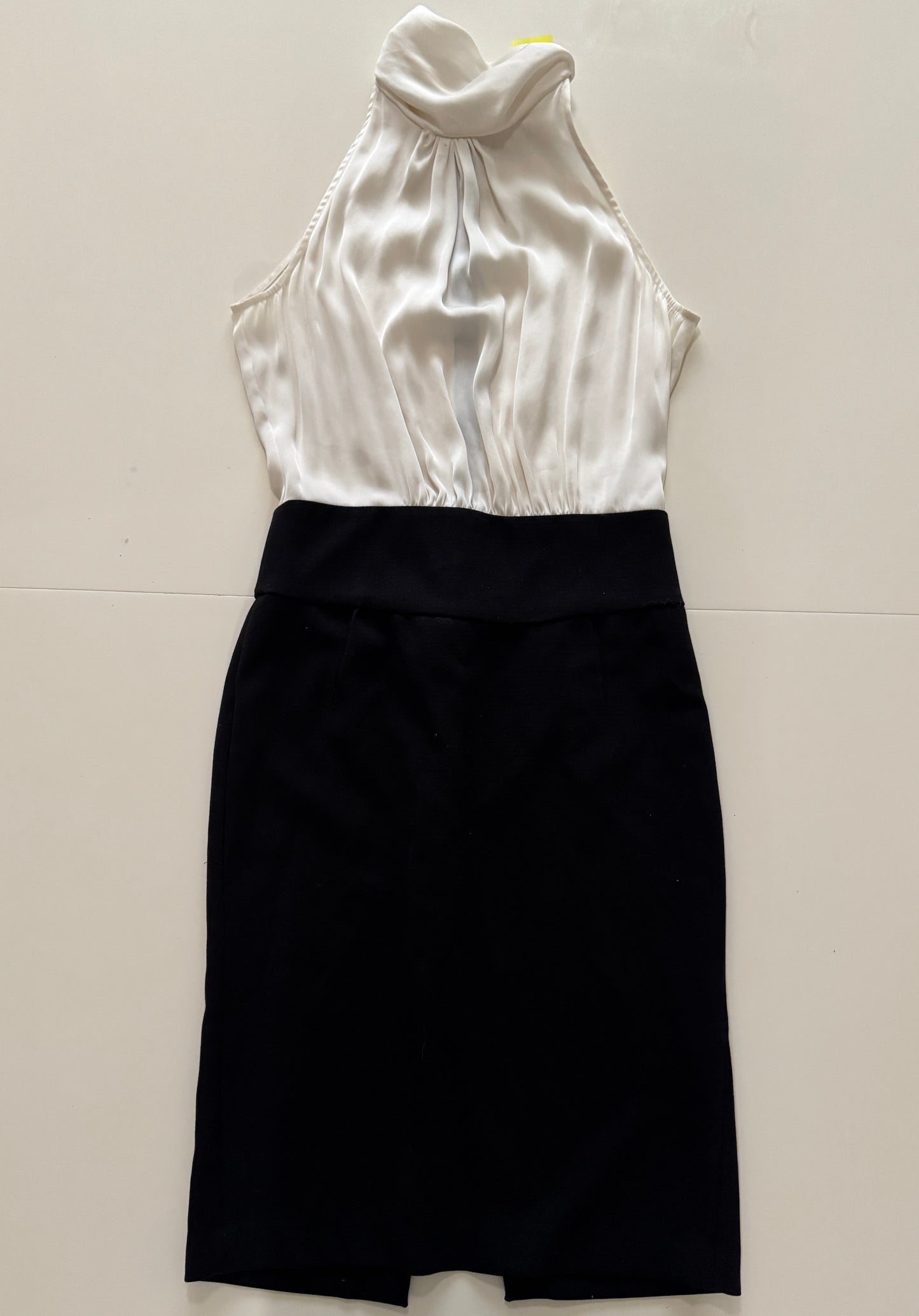 Vestido bicolor, Talla L(30), Mujer, Zara