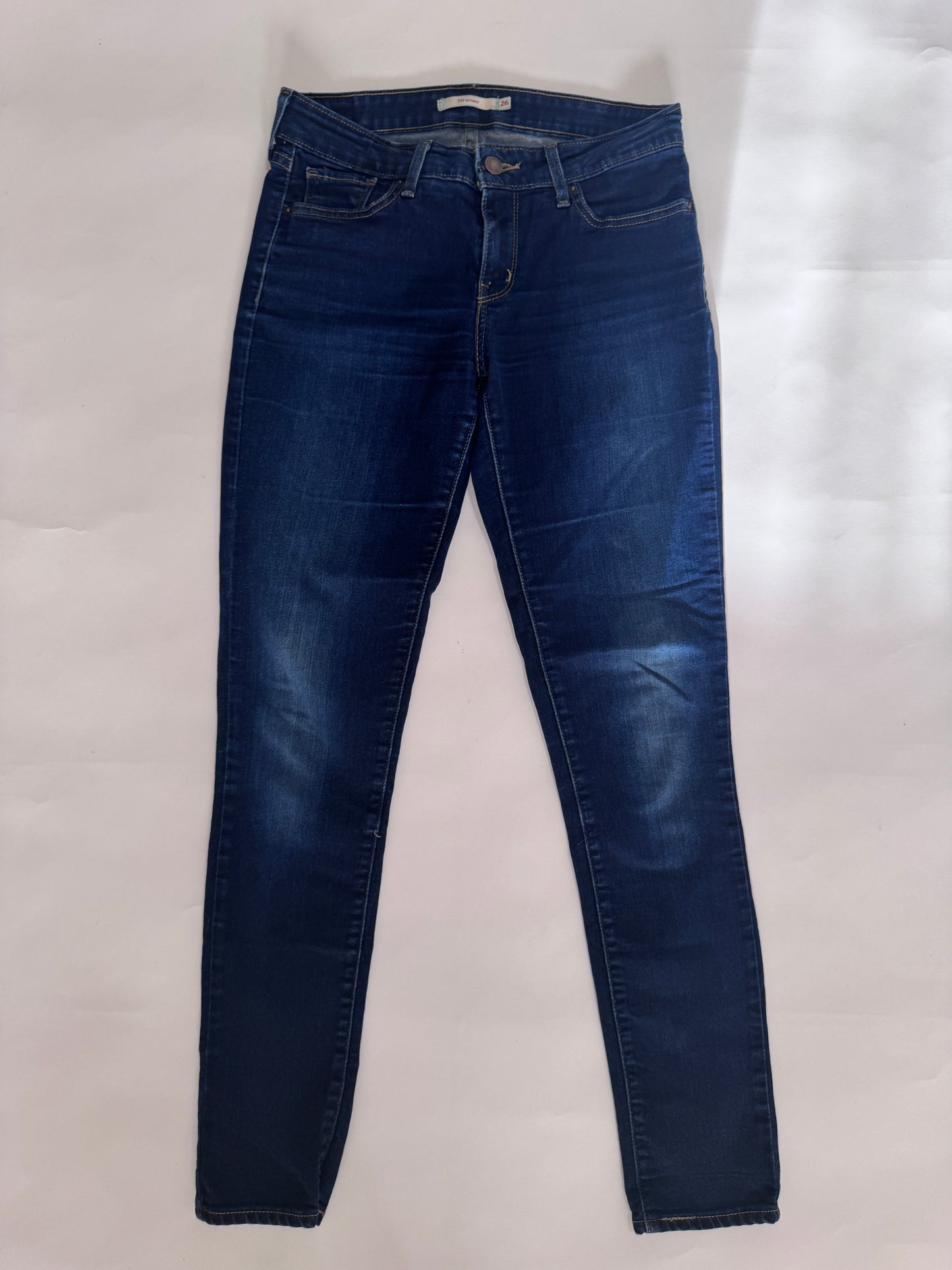 Skinny jeans azules, Talla 26, Mujer, Levi’s 711