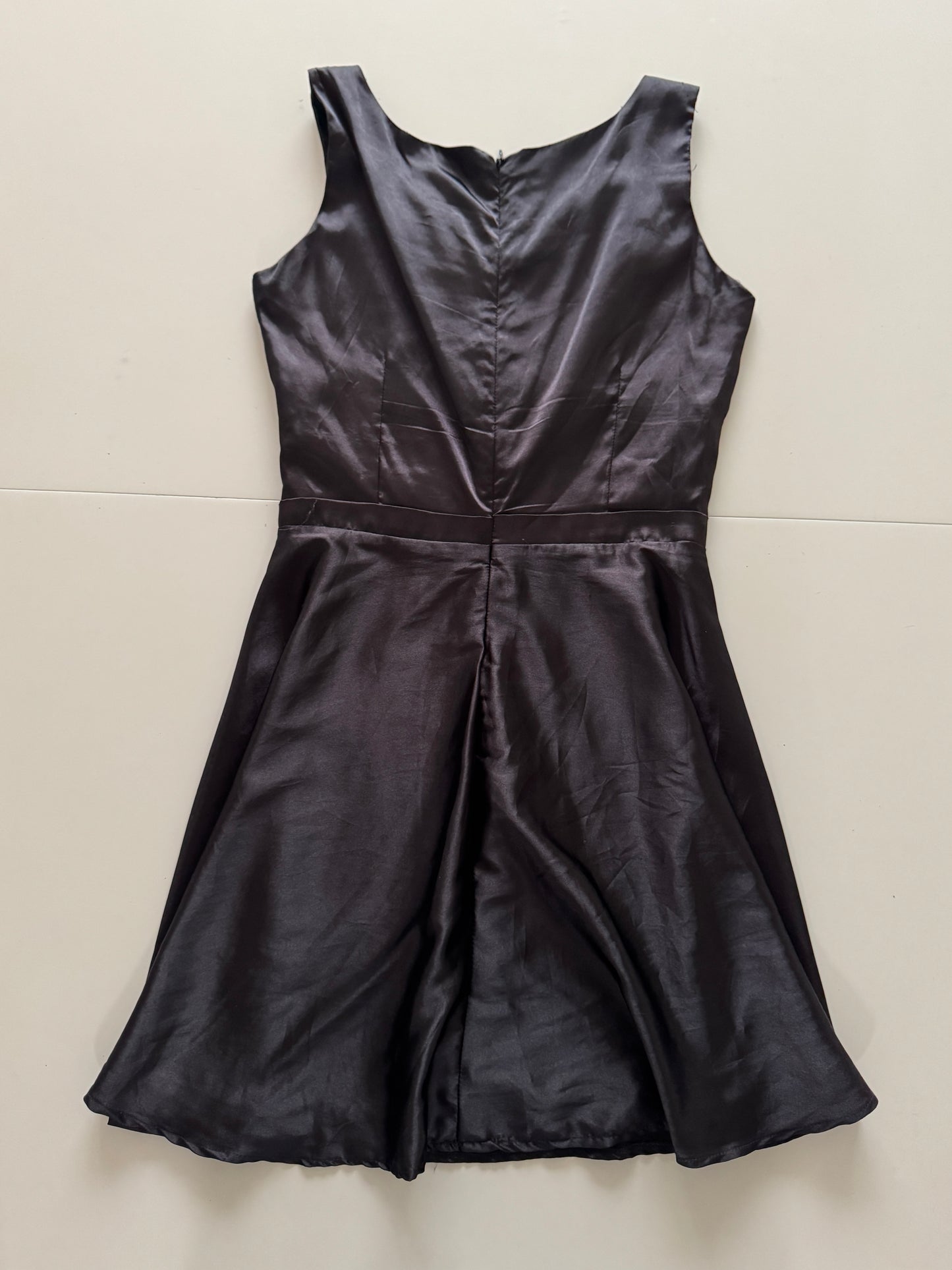 Vestido de fiesta negro, Talla M, Mujer, Angeles Solis