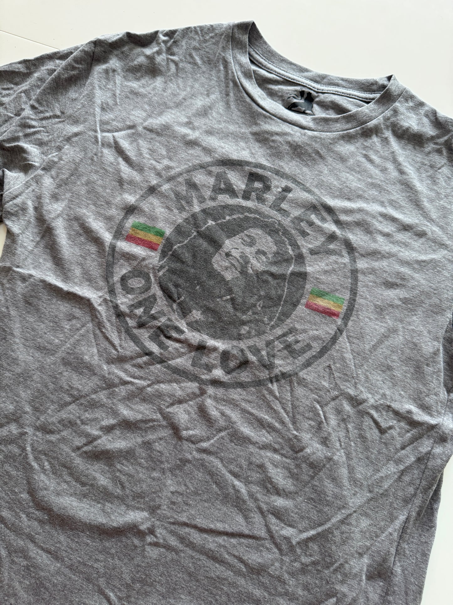 Playera estampada Bob Marley, Talla M, Hombre, Zion Rootswear