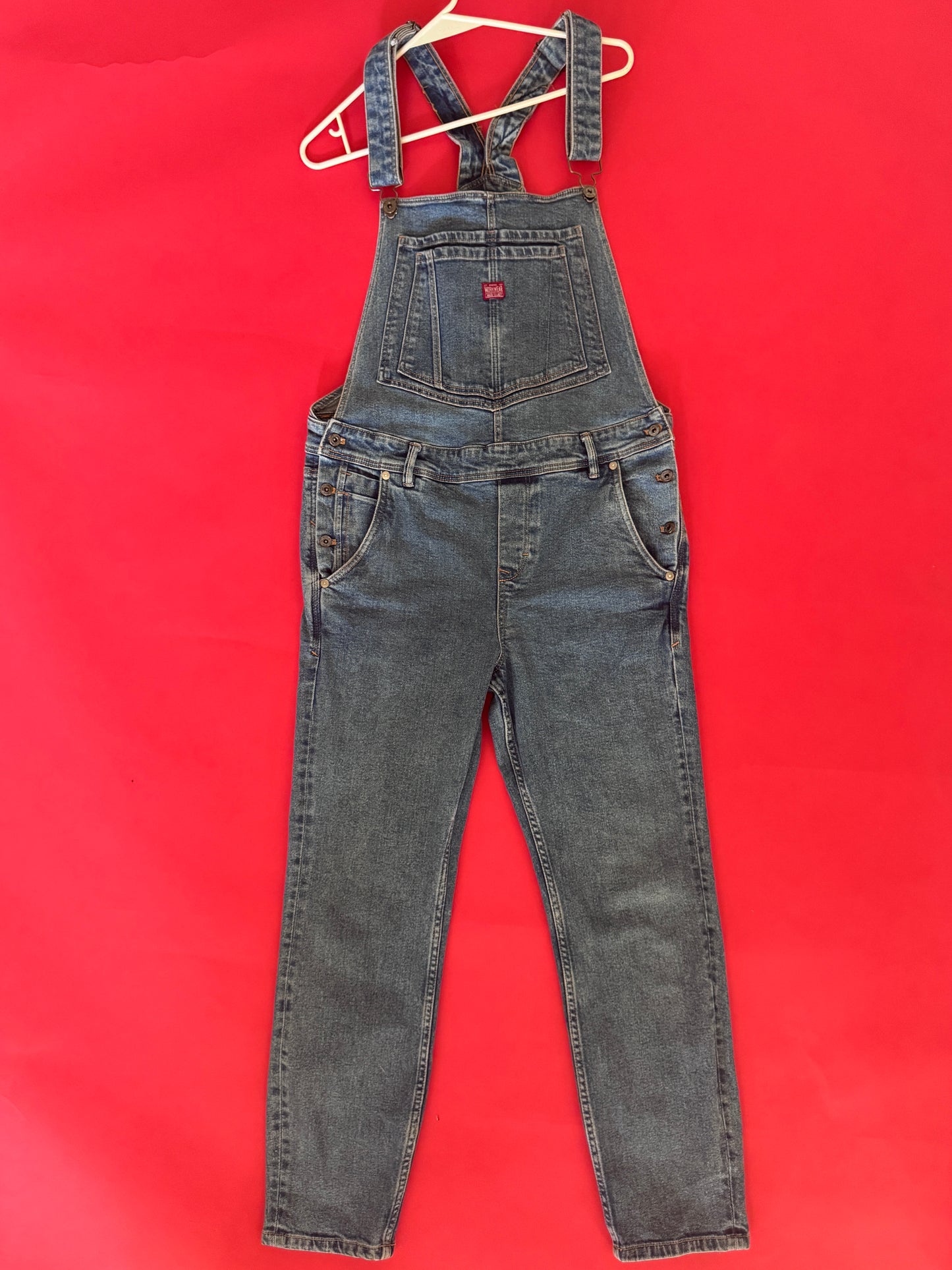 Overall azul, Talla S, 30, Hombre, Lftdnm