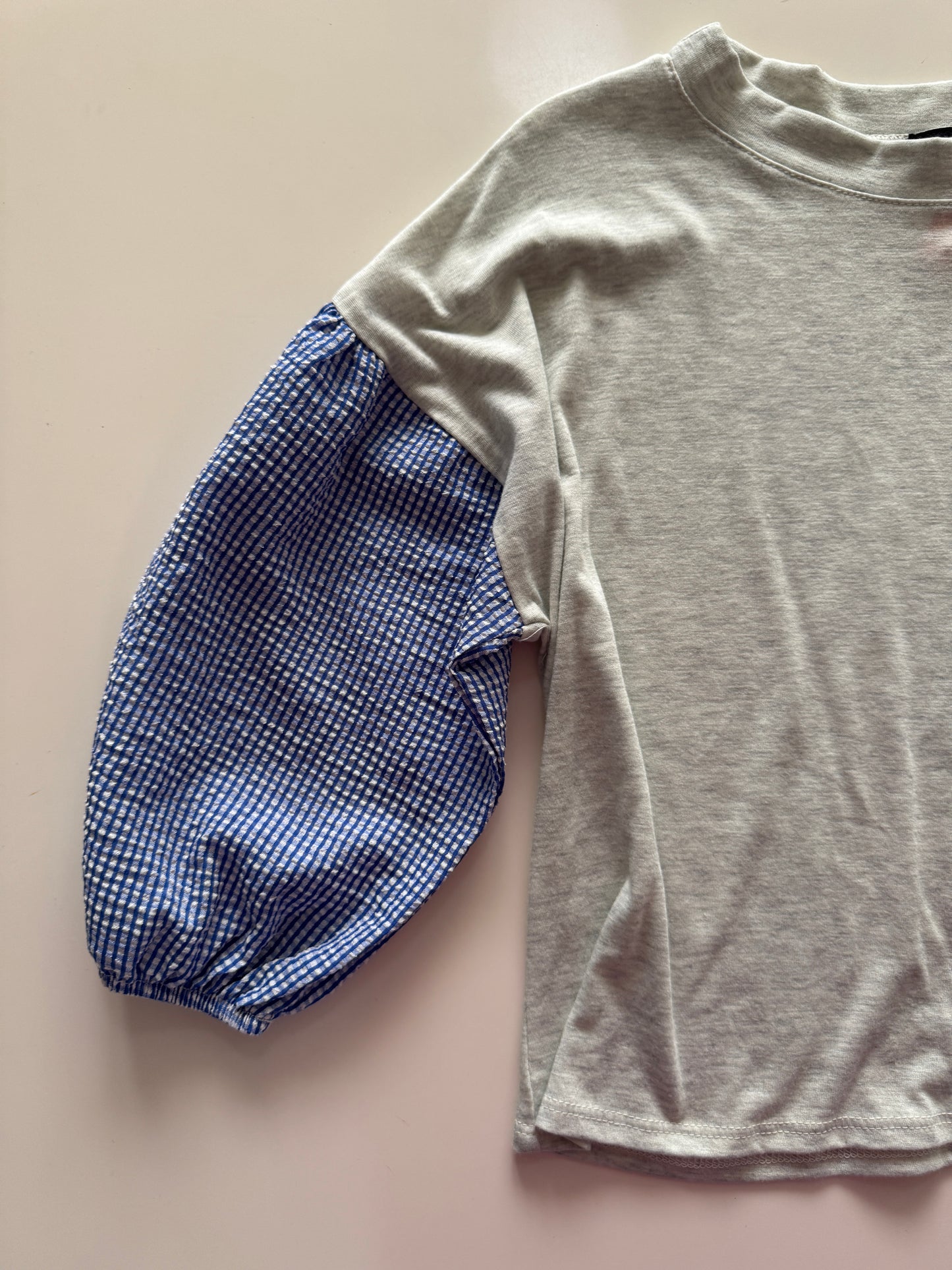 Blusa con detalle en mangas, Talla S, Mujer, Redsky