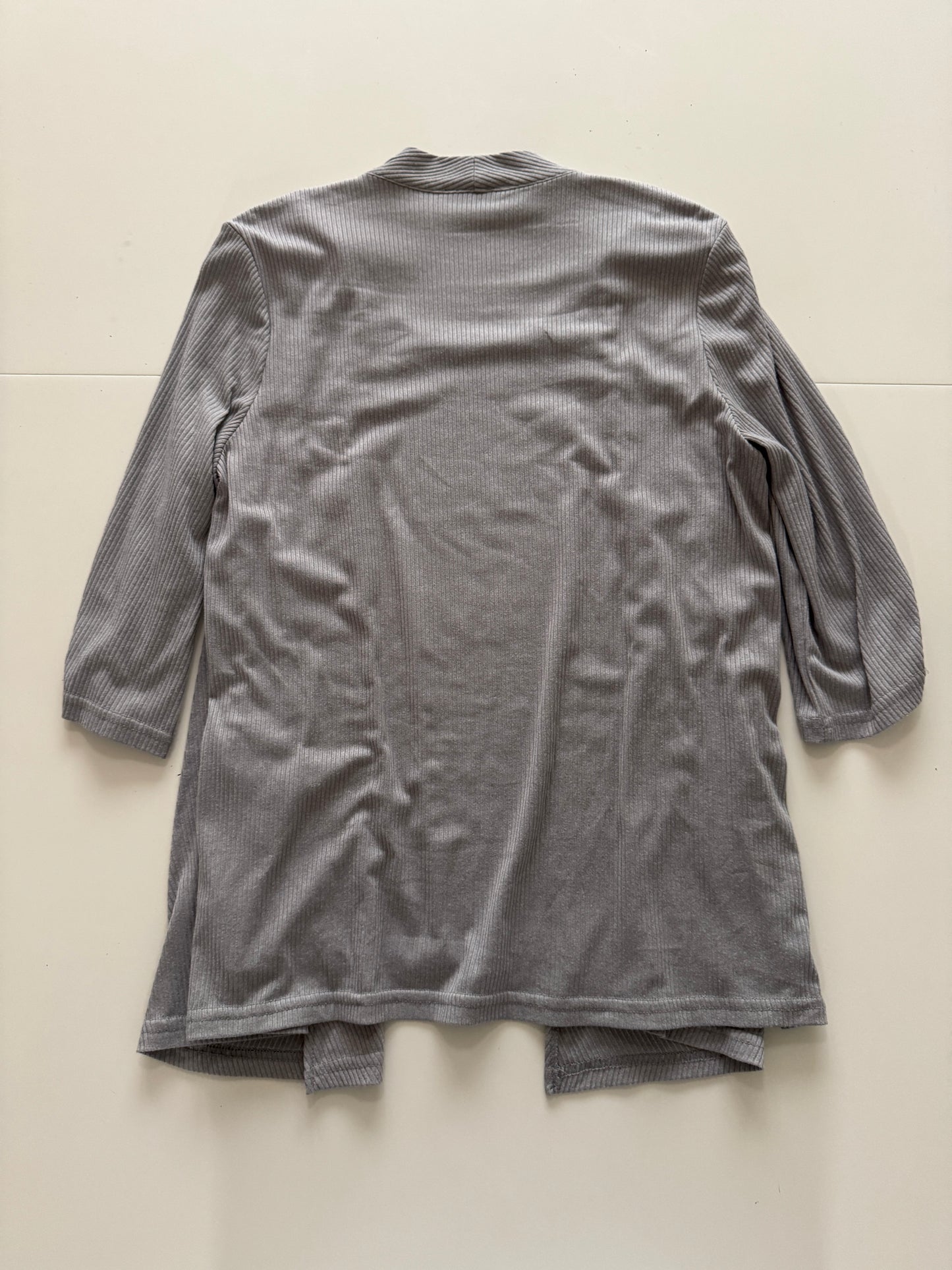 Blusa combinada gris, Talla 36, M/L, Mujer, Lorell