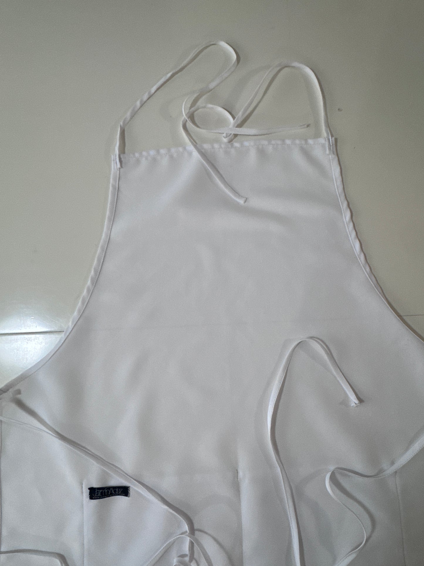 Mandil blanco grande, Unisex