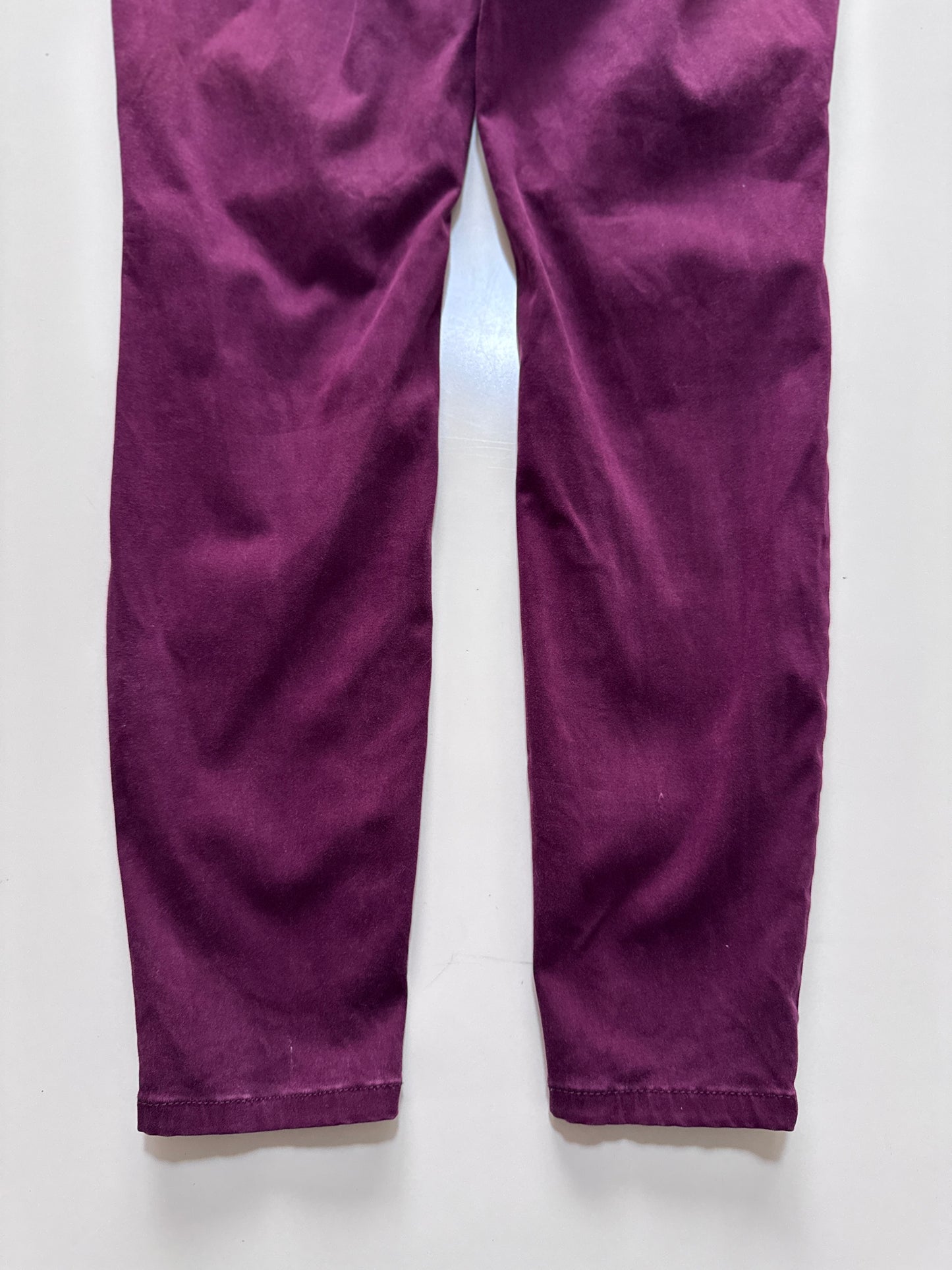 Skinny jeans vino, Talla 0 Petite, Mujer, The limited