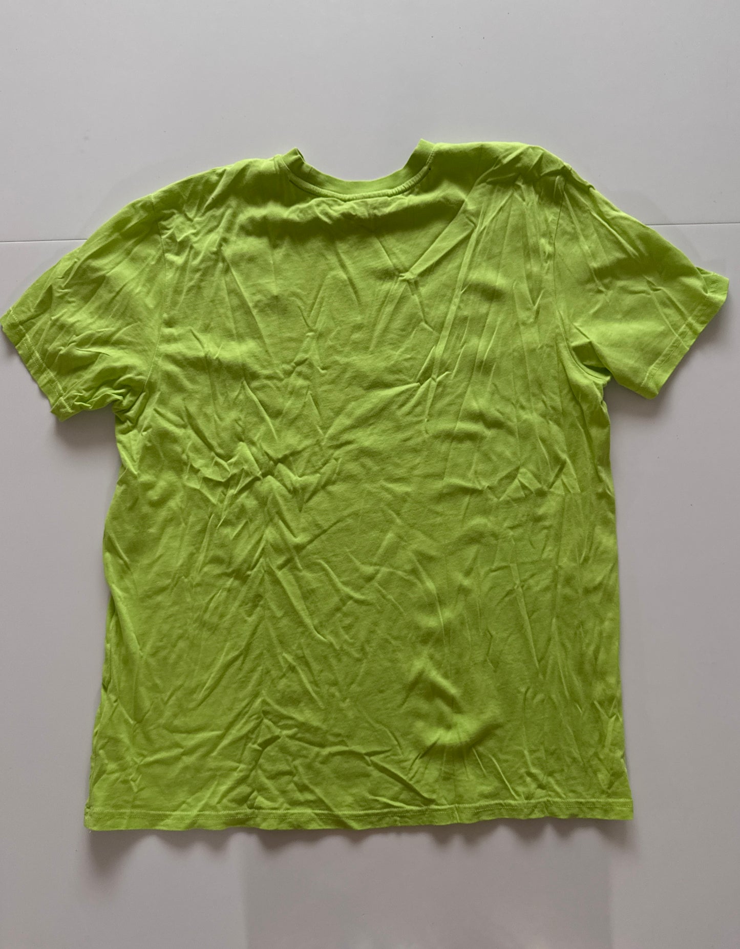 Playera deportiva verde limon, Talla L, Hombre, Fila