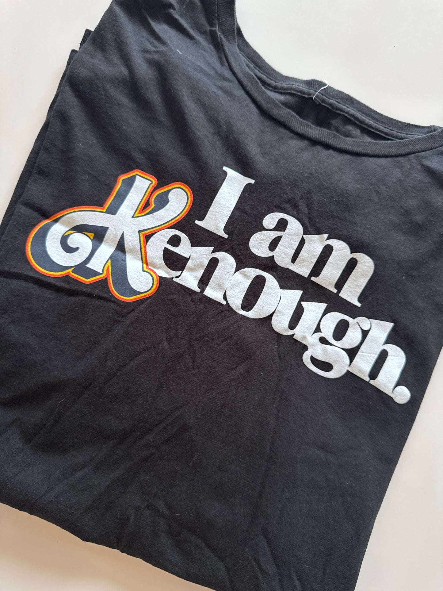 Playera negra Kenough, Talla 2XL, Hombre