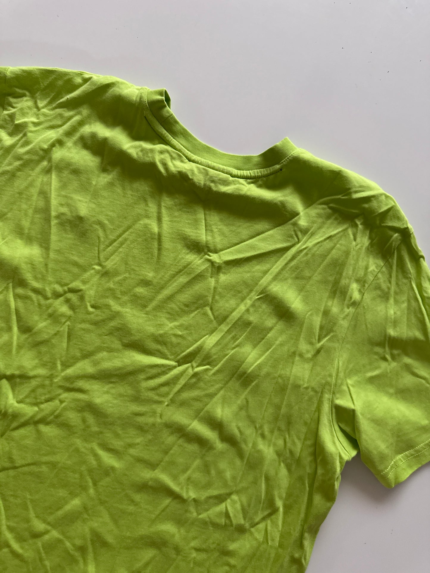 Playera deportiva verde limon, Talla L, Hombre, Fila