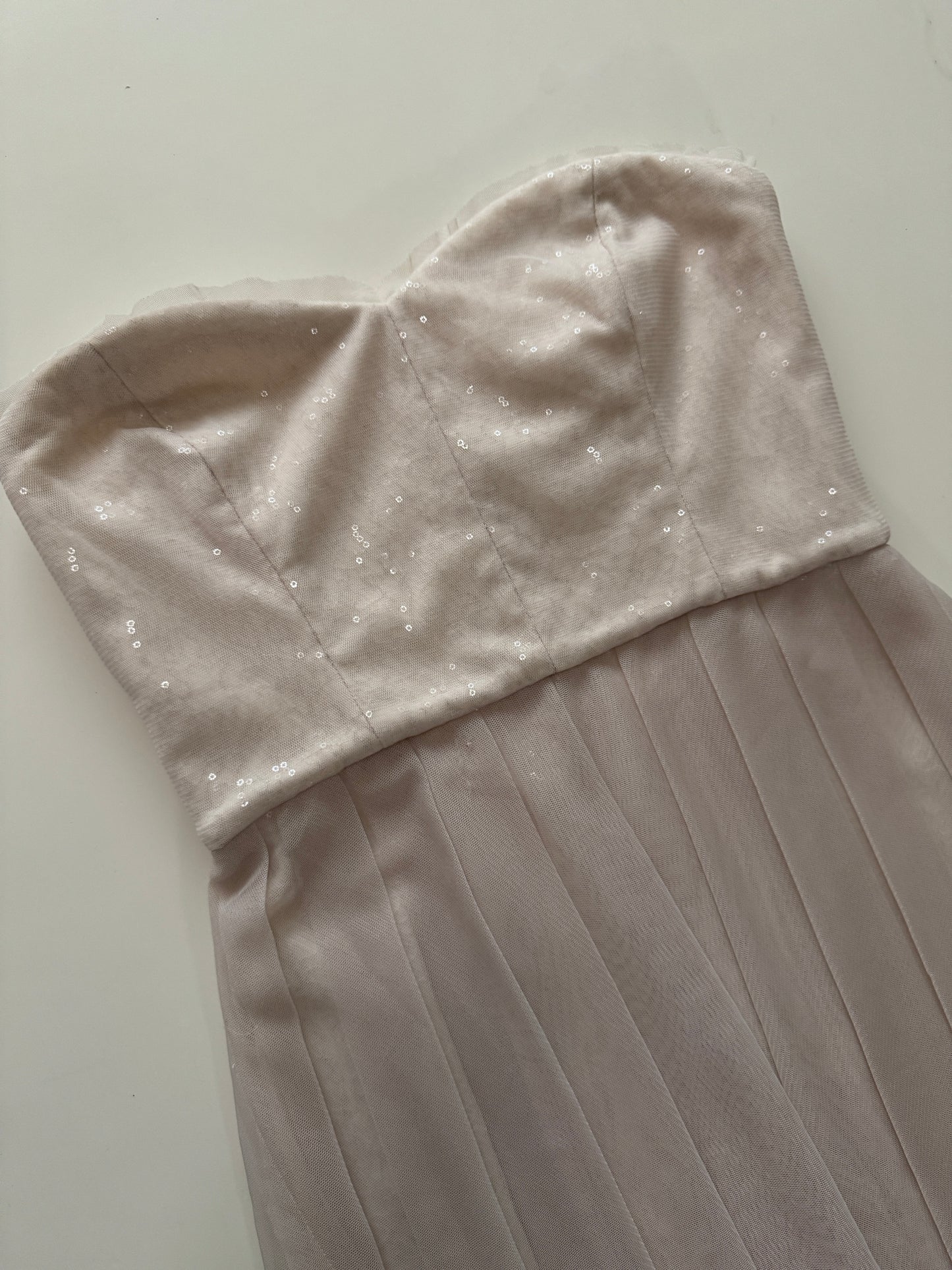Vestido de lentejuelas y mesh, Talla 8, Mujer, Max and Cleo