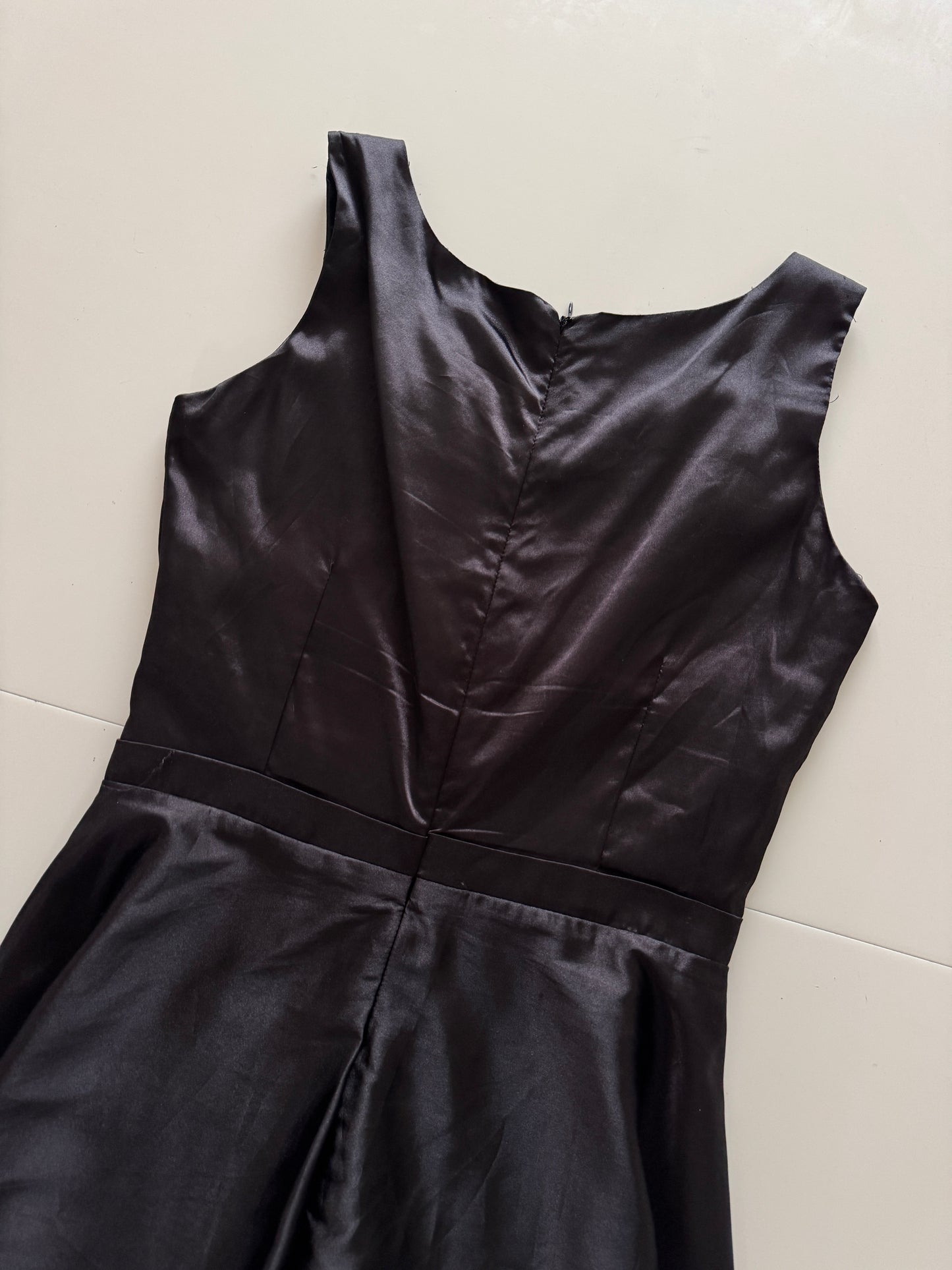 Vestido de fiesta negro, Talla M, Mujer, Angeles Solis