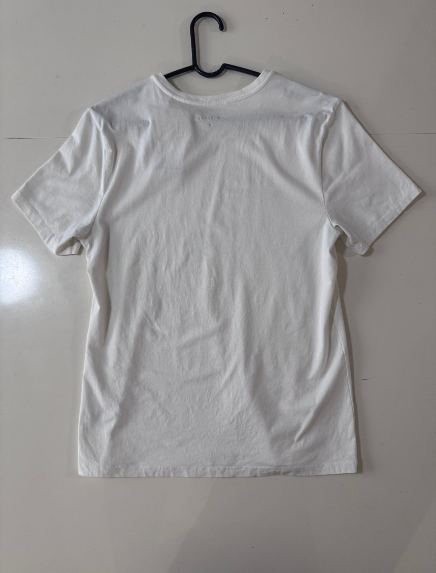 Playera básica blanca, Talla M, Hombre, Contempo