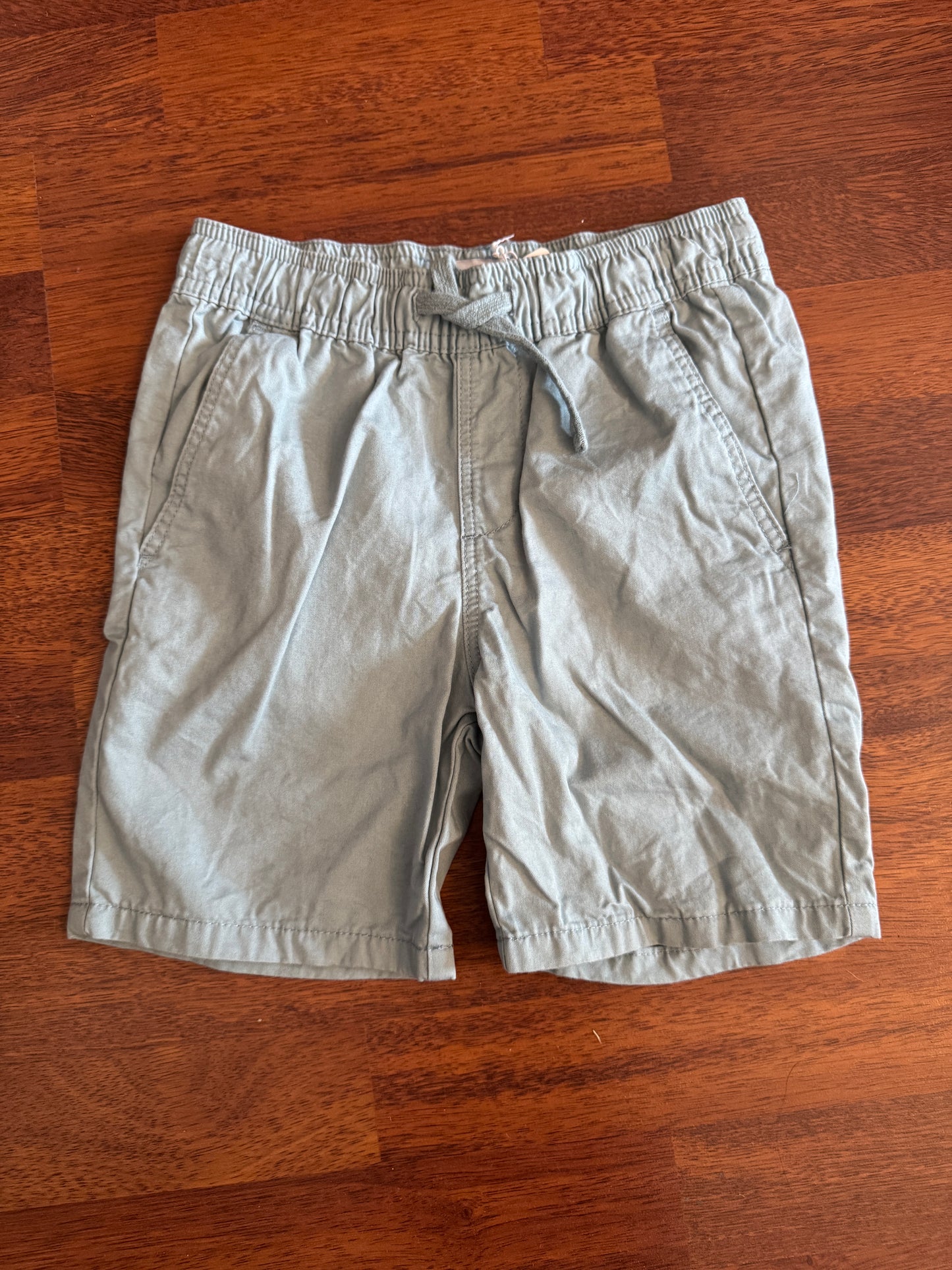 Shorts de algodón celestes, Talla 7-8 años, 128cm, Niño