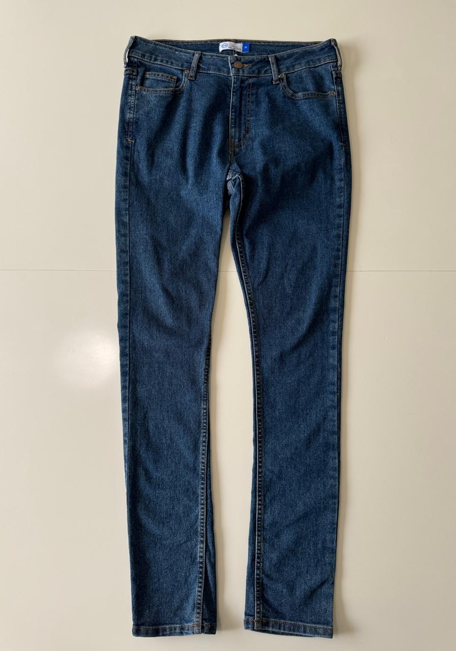 Skinny Jeans Azul, Talla 32, Hombre