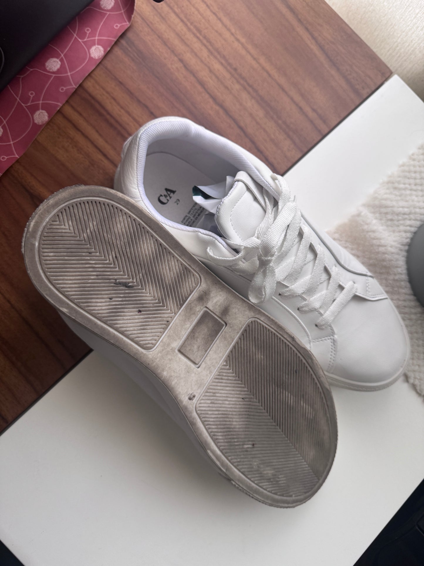 Tenis blancos, Talla 29Mx, Hombre, C&A