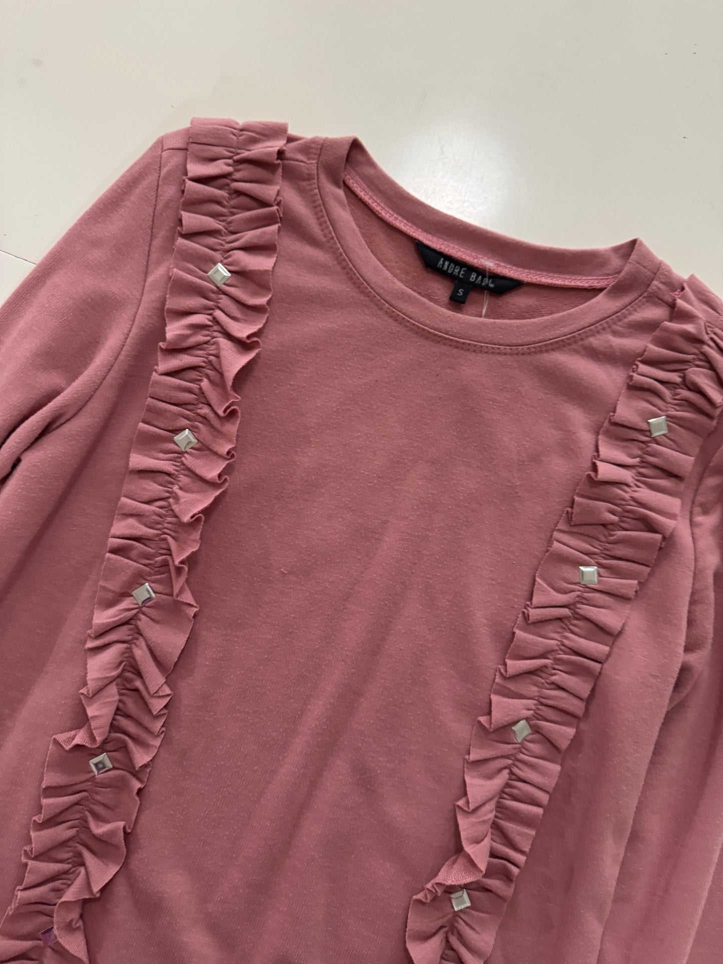 Sweater ligero rosa, Talla S, Mujer, André Badi
