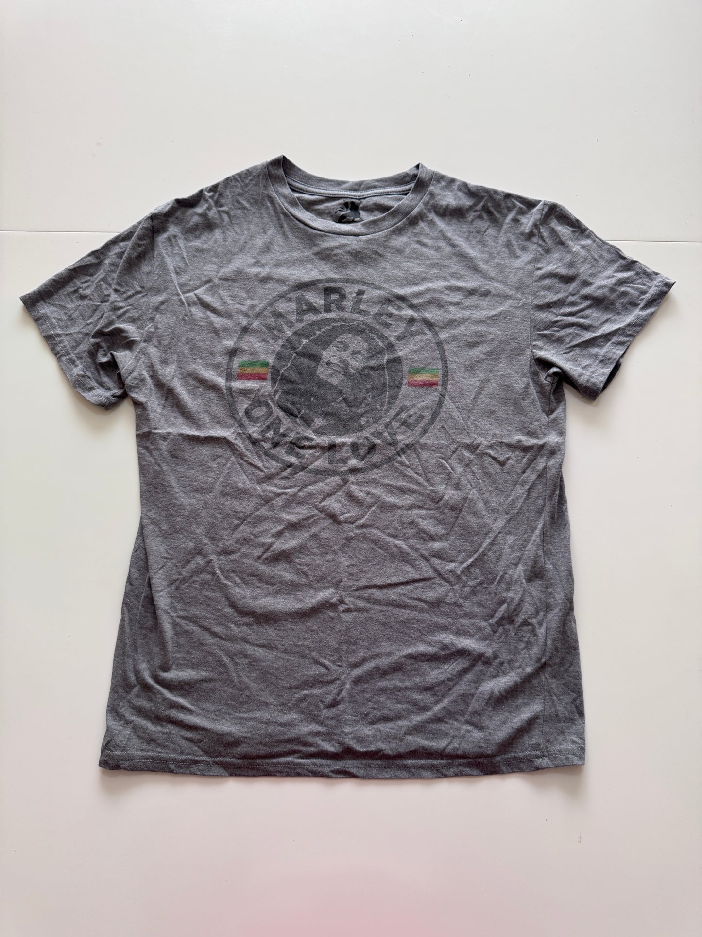 Playera estampada Bob Marley, Talla M, Hombre, Zion Rootswear