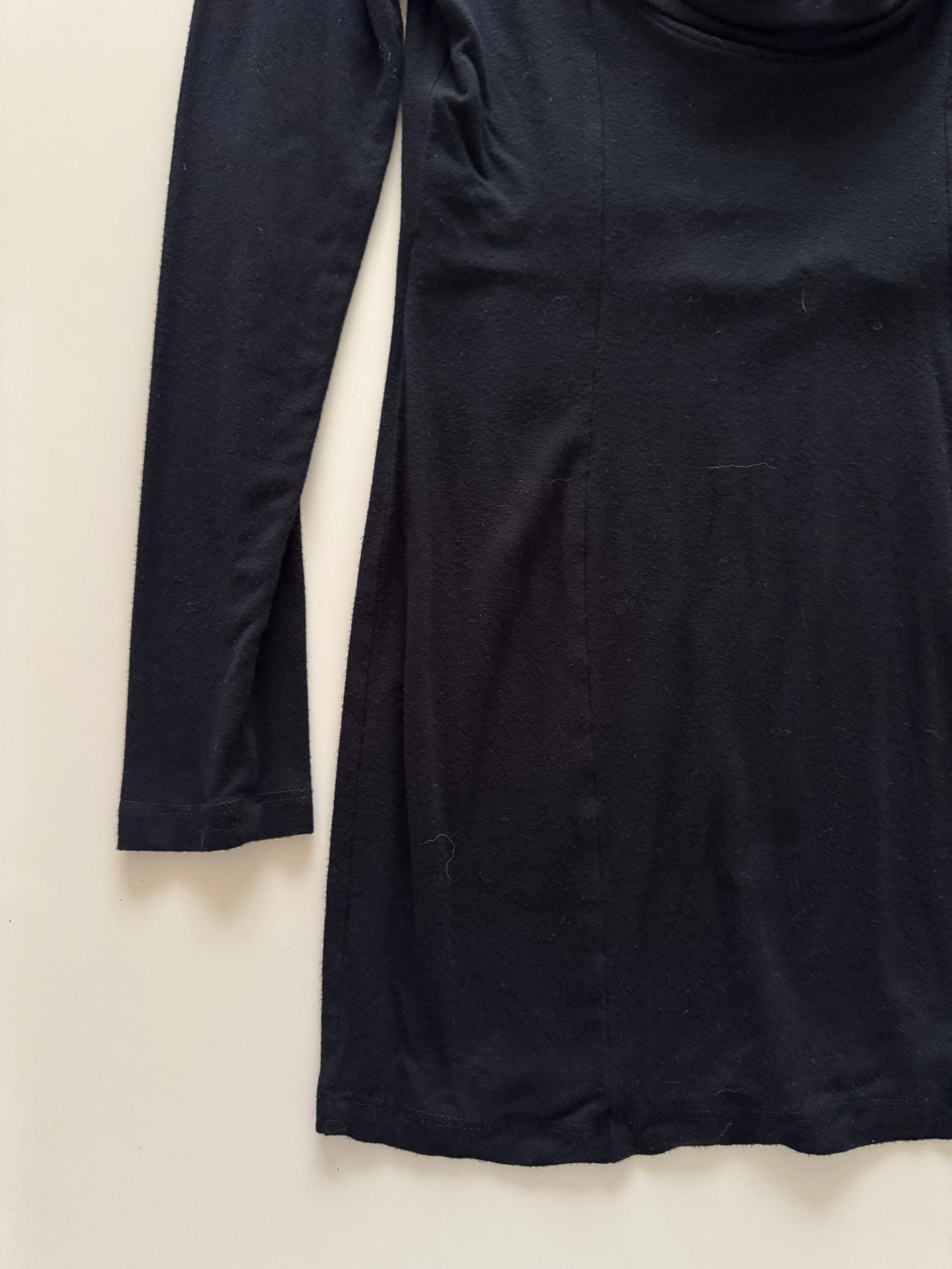 Vestido negro ajustado, Talla S, Mujer, Vanity