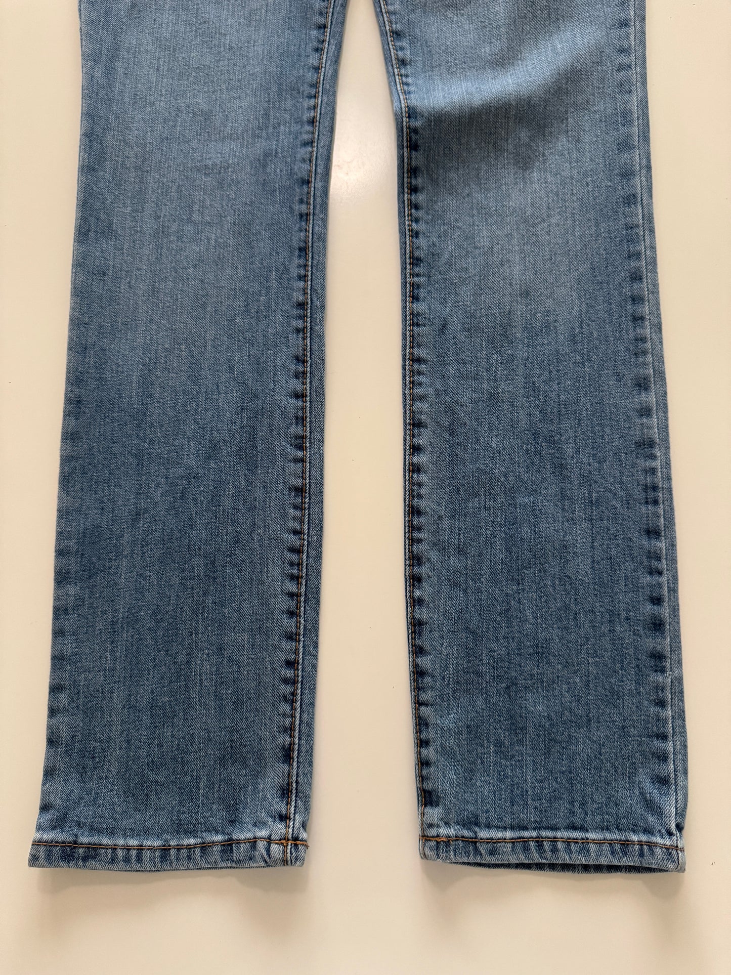 Jeans low rise, Talla 7x32, Mujer