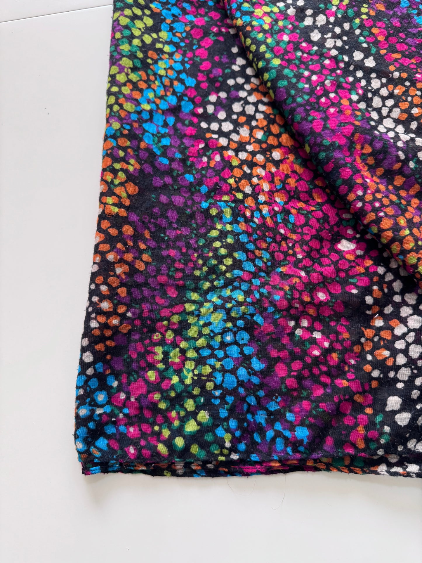 Foulard de manchas colores