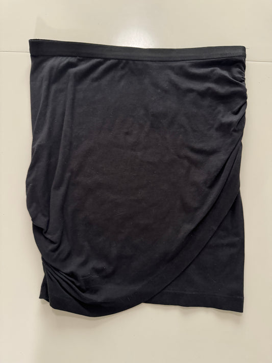 Falda drapeada negra, Talla M, Mujer, Theory