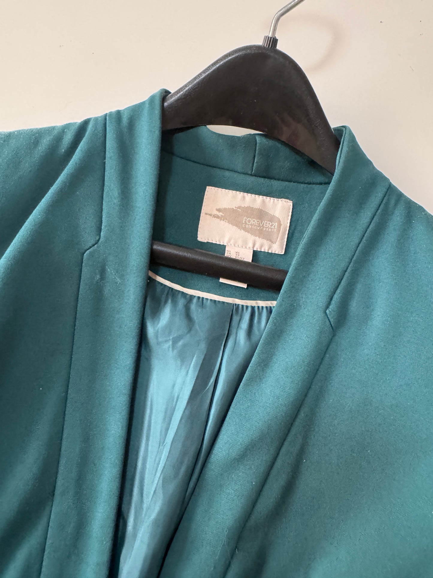 Blazer verde, Talla Xs, Mujer, Forever 21