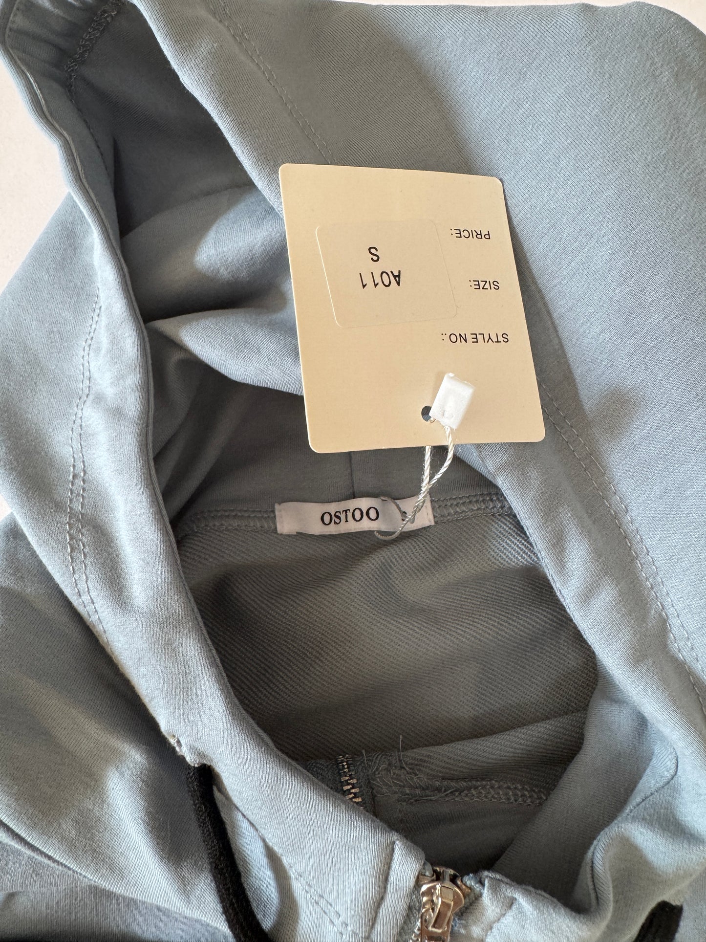 Sudadera deportiva de franjas, Talla S, Mujer, Ostoo