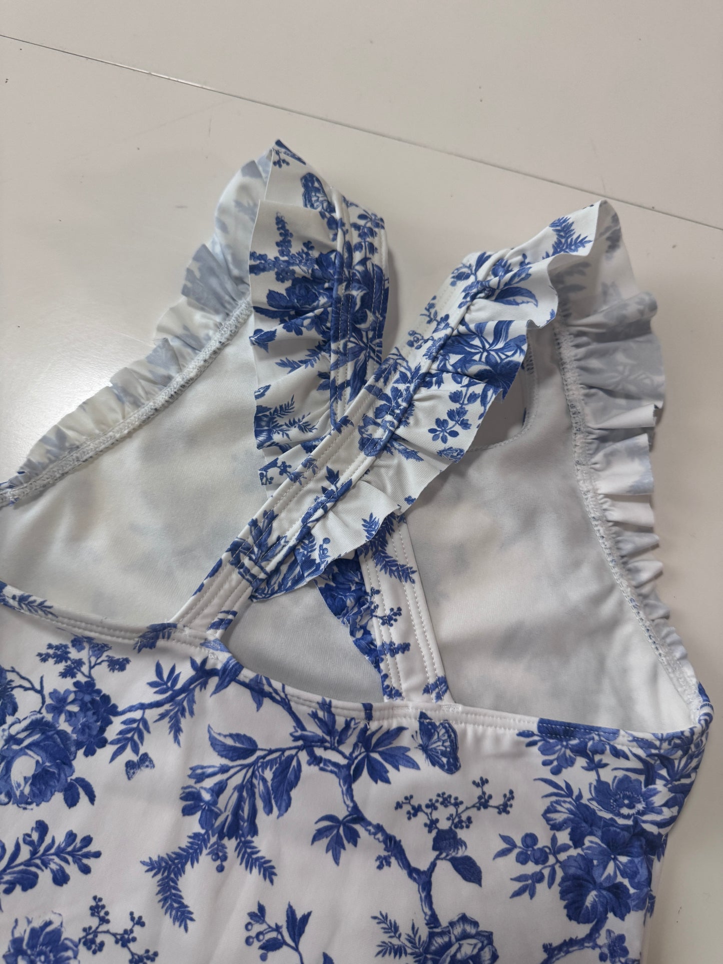 Traje de baño estampado, Talla 6-8 años, Niña, Laura Ashley