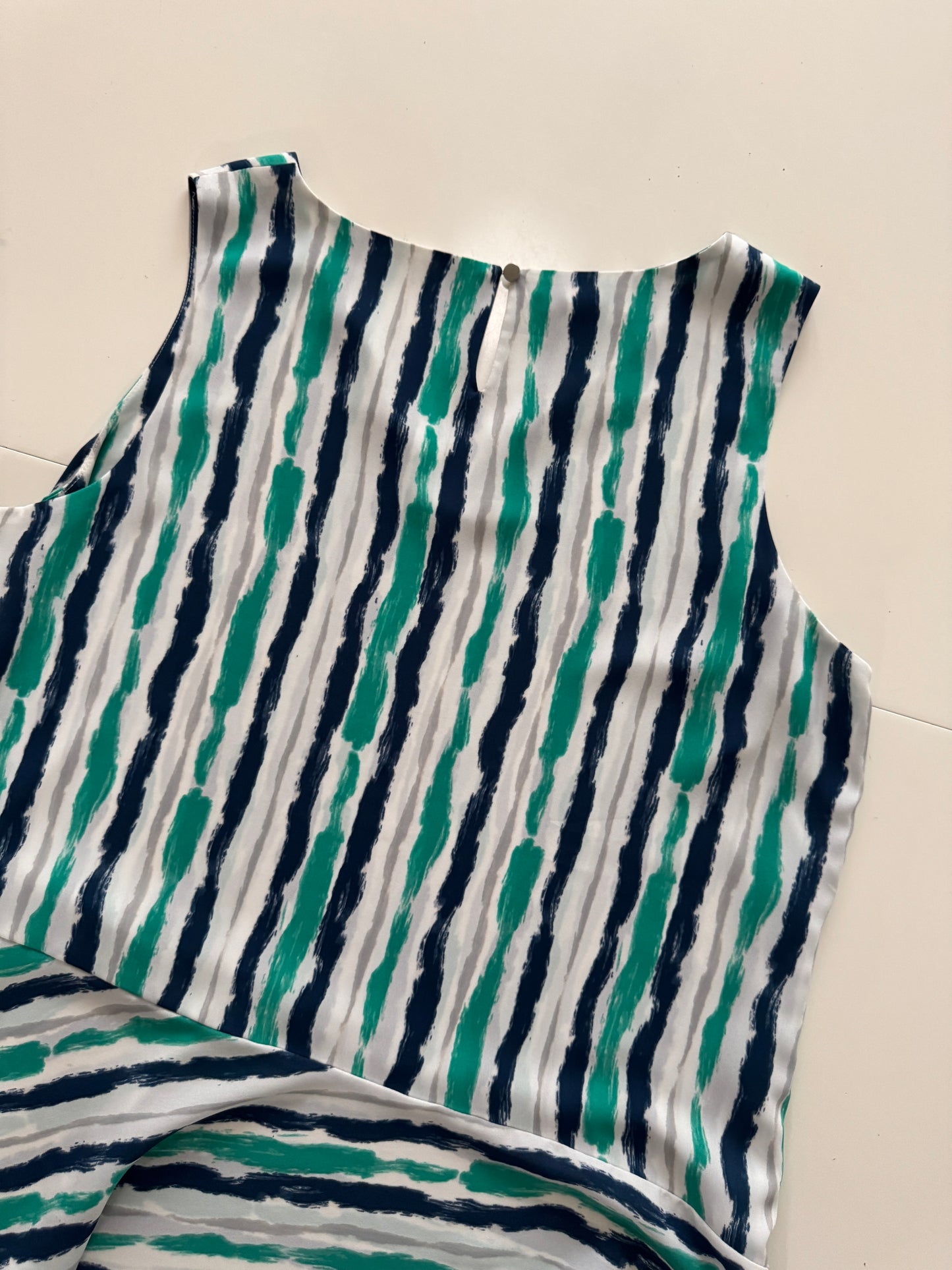 Blusa asimétrica estampada, Talla L, Mujer, Alfani