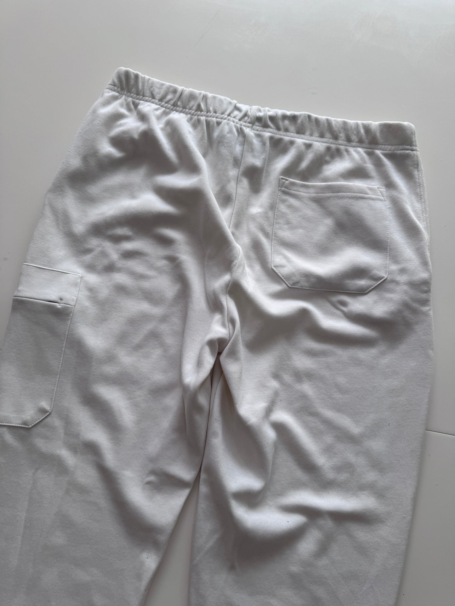 Pants blancos, Talla L, Hombre, U.S. Polo Assn.