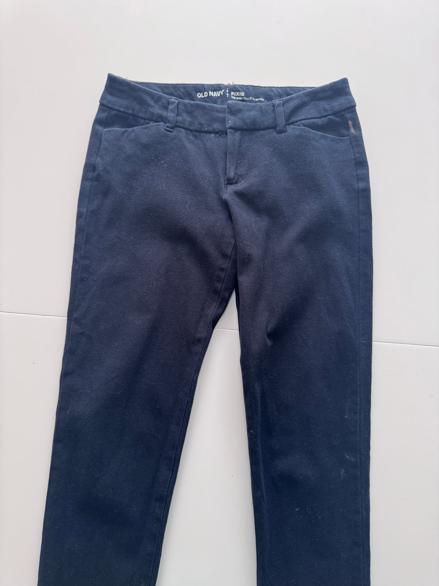 Pantalones chinos negros, Talla 0 Regular, Mujer, Old Navy