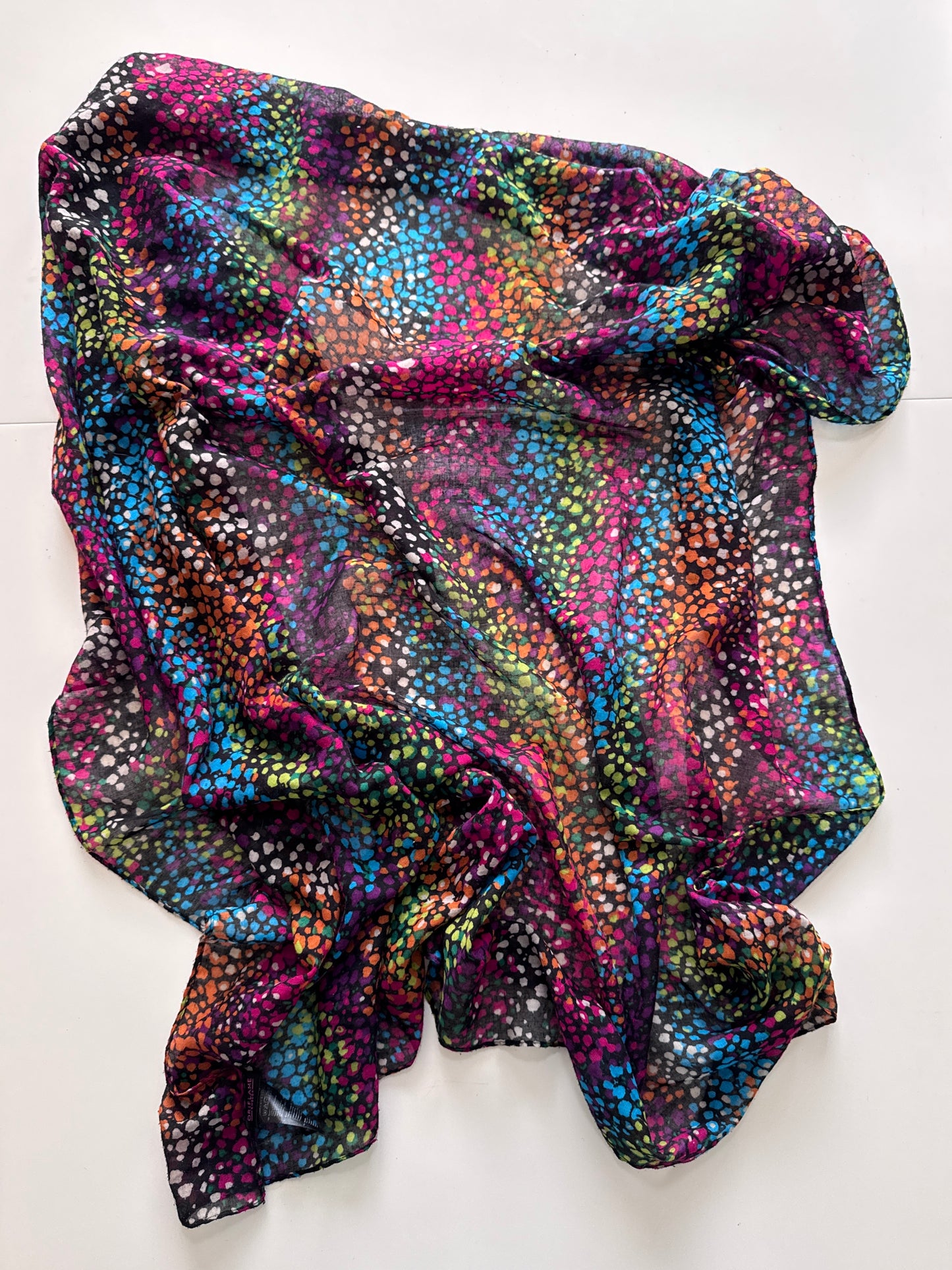 Foulard de manchas colores
