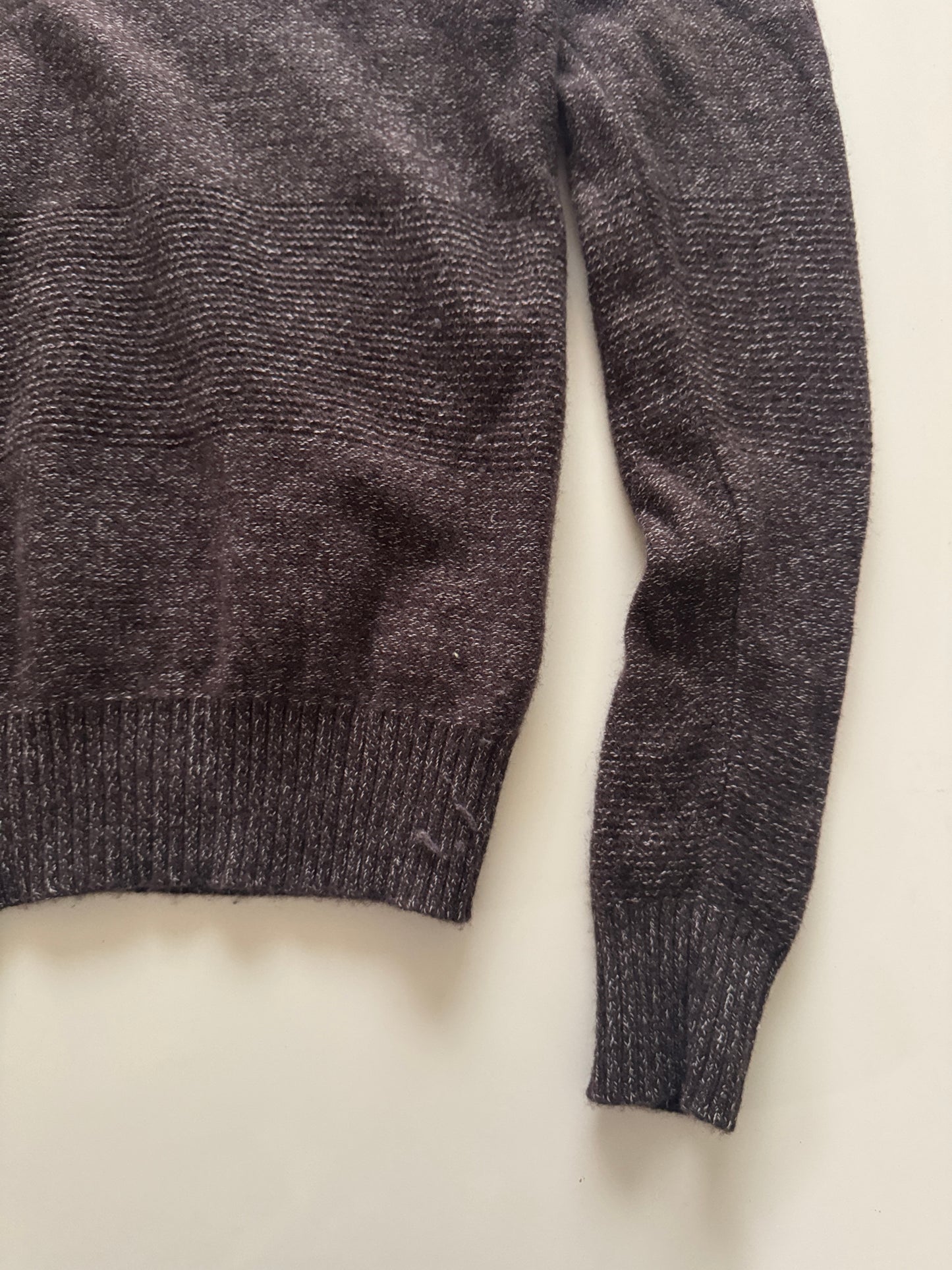 Cardigan cafe de punto, lana, Talla M, JOE Joseph Abboud, Hombre