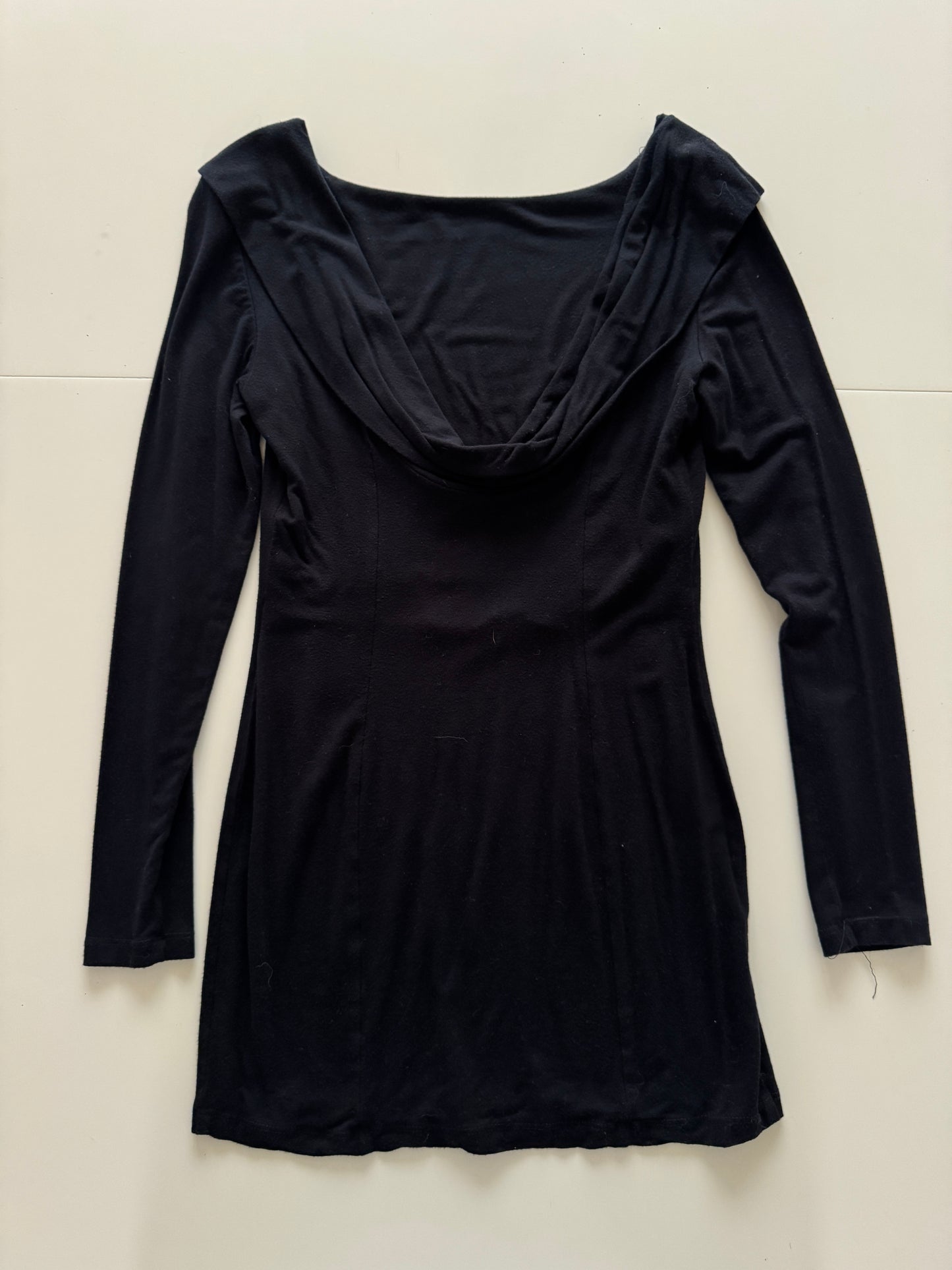 Vestido negro ajustado, Talla S, Mujer, Vanity
