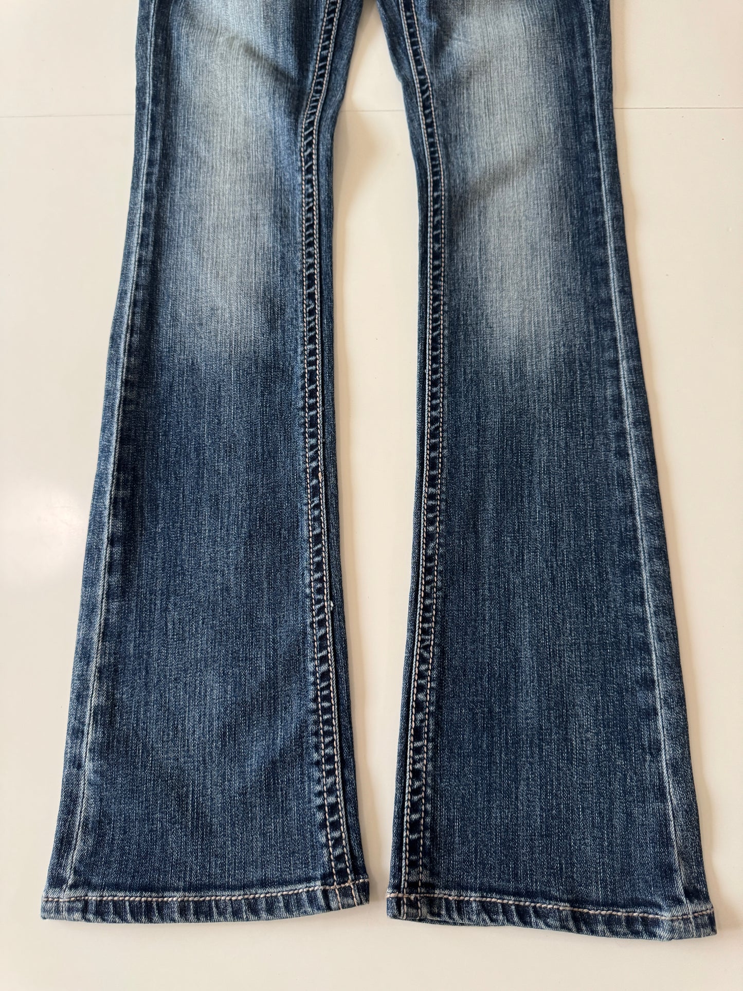 Jeans vaqueros con aplicaciones, Talla 27, Mujer, Grace