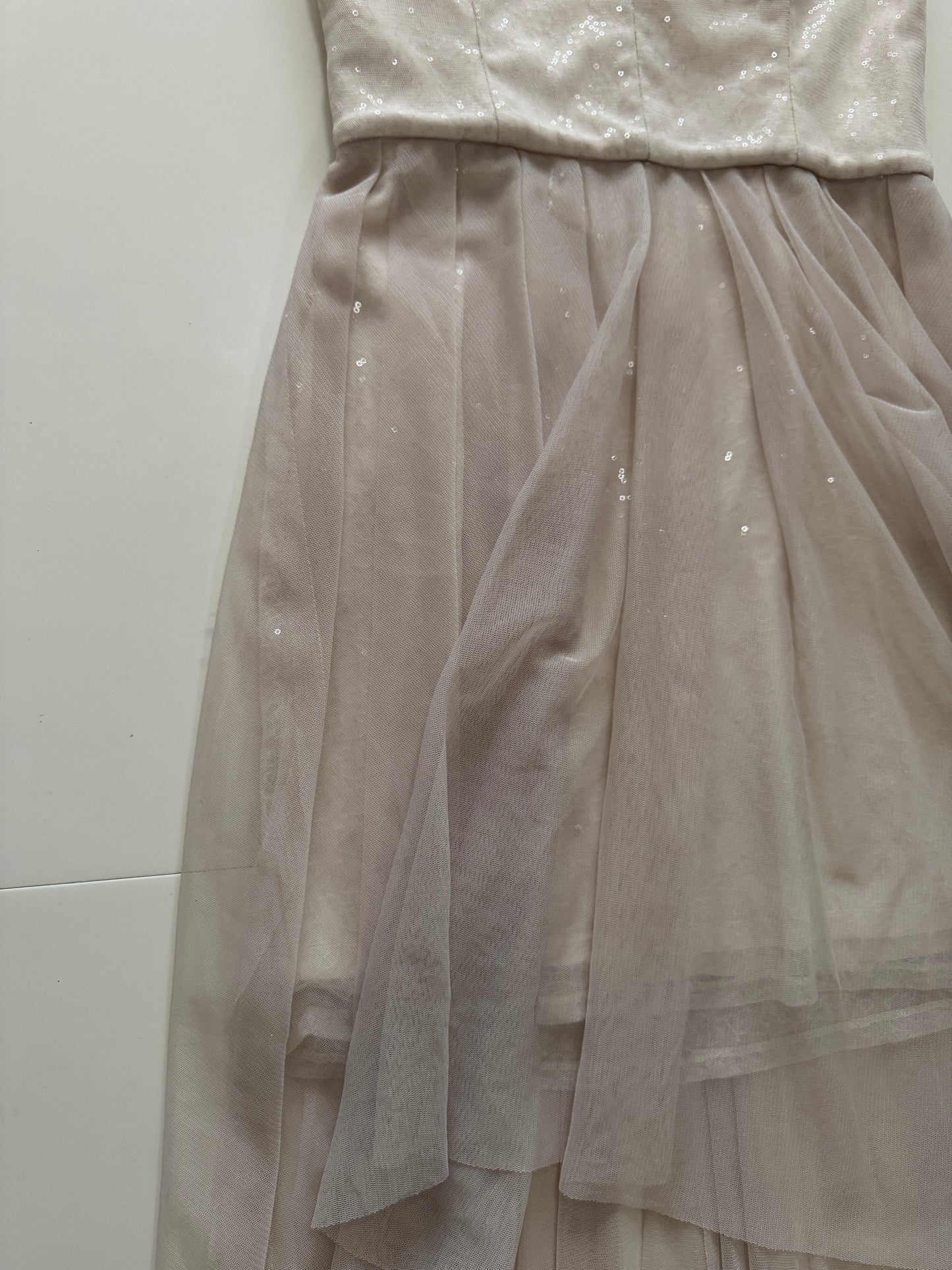 Vestido de lentejuelas y mesh, Talla 8, Mujer, Max and Cleo
