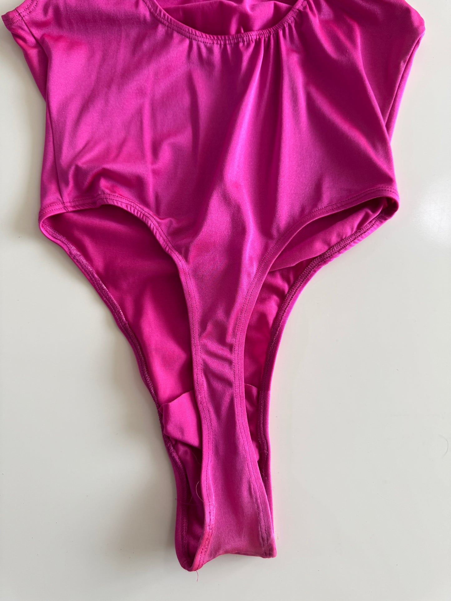 Leotardo de lycra, pierna alta, Talla S, Mujer