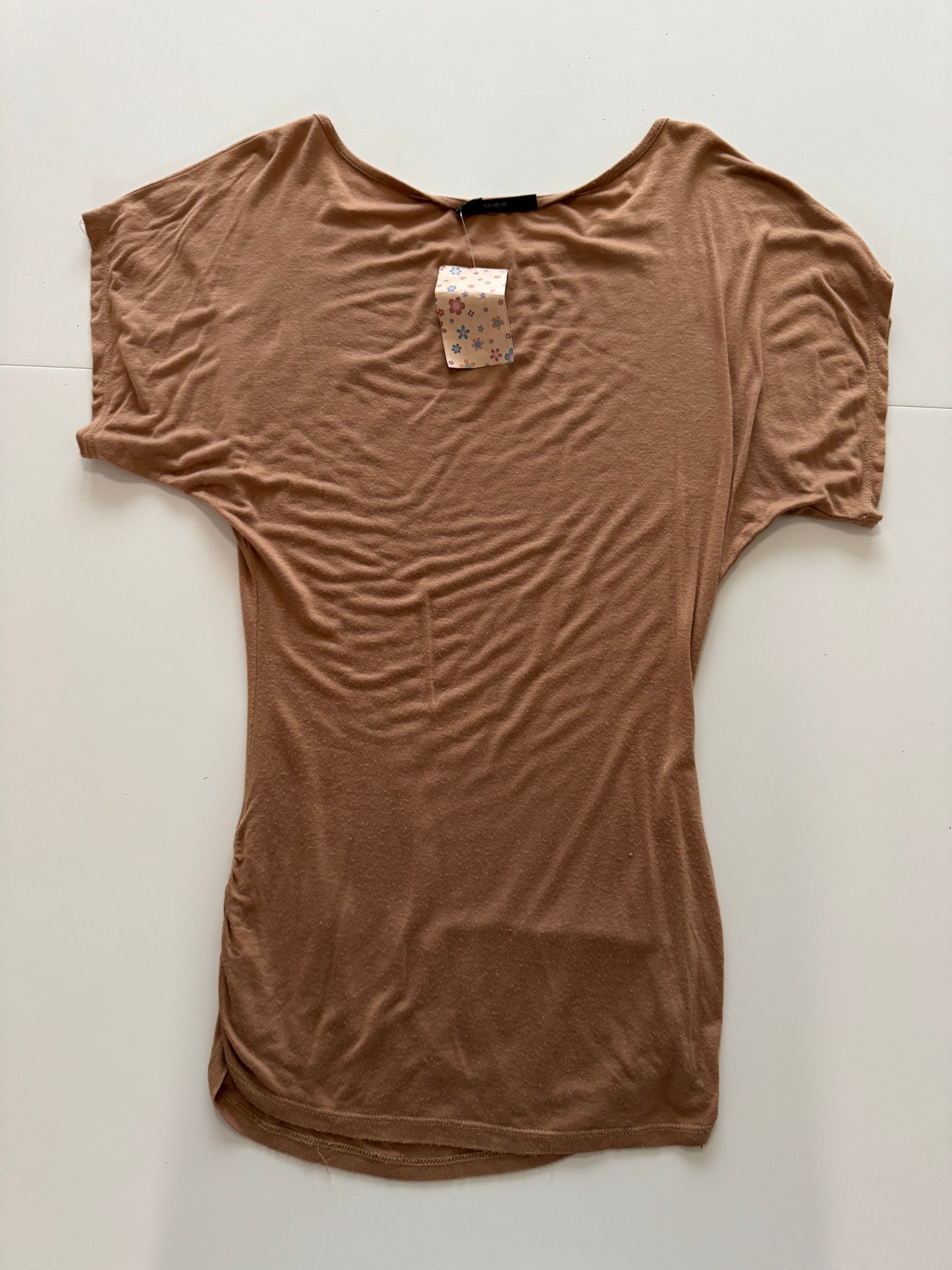 Playera café, Talla S, Mujer, Bobois