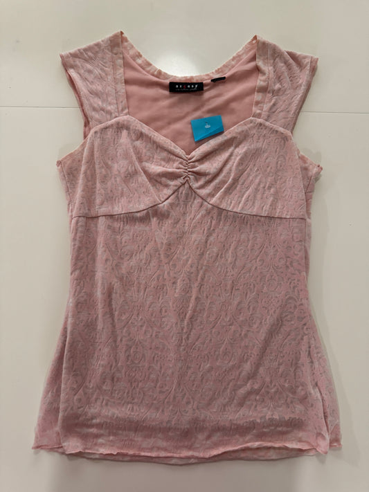 Playera traslúcida, Talla L, Mujer, Axcess