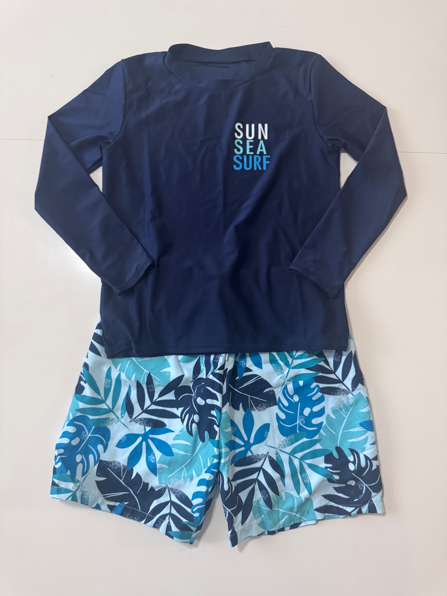 Traje baño 2 piezas, Talla 10 años, Niño