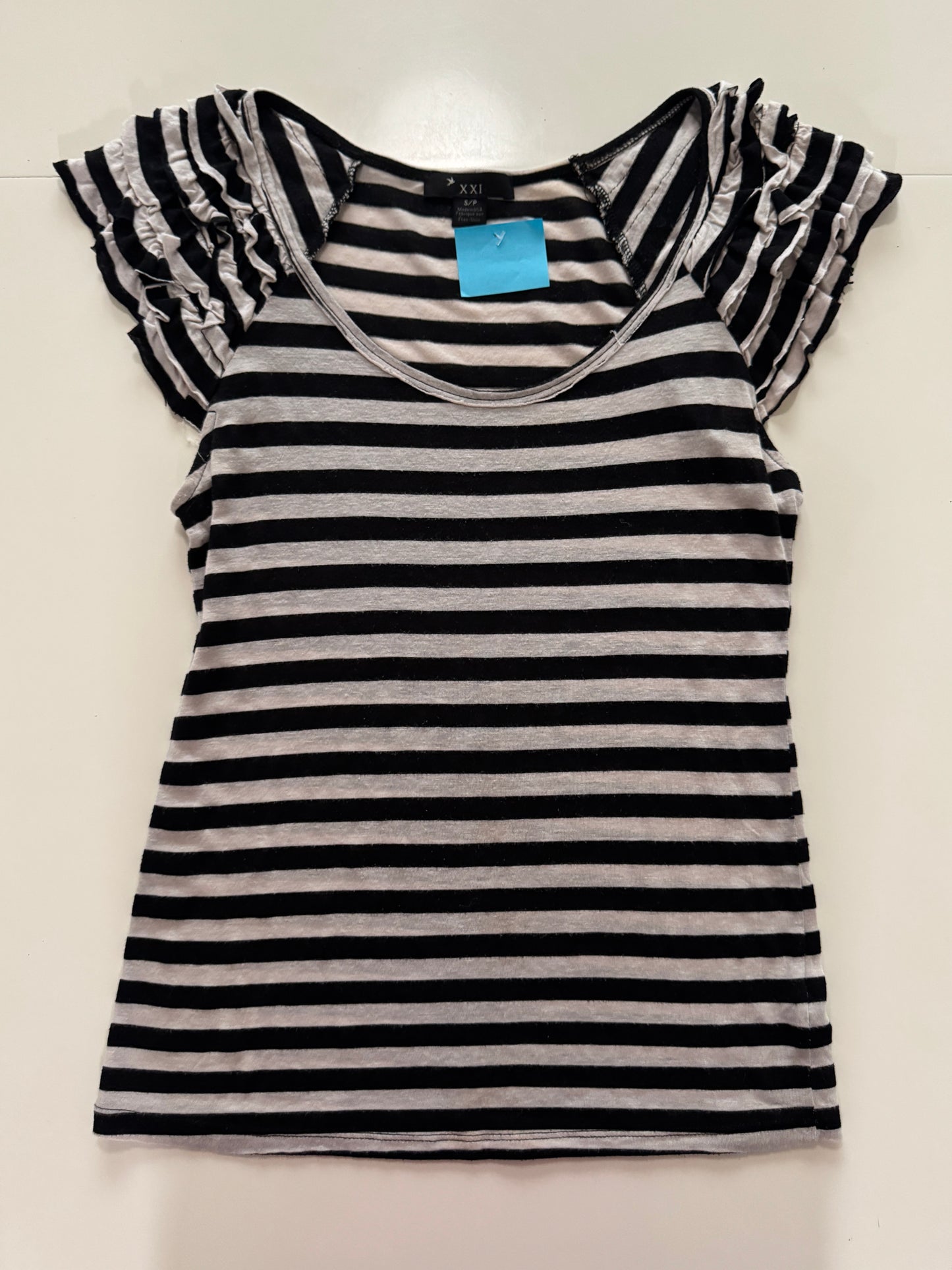 Playera rayas, Mujer, Talla S, XXI