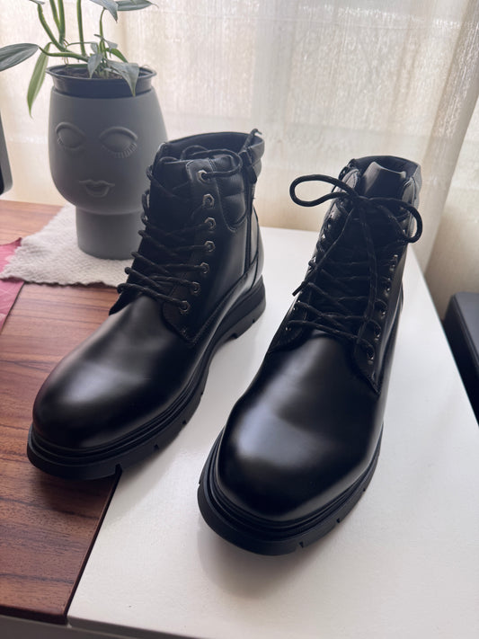 Botas negras, combat boots, Talla 13Usa, 47Eur, Hombre, Bruno Marc