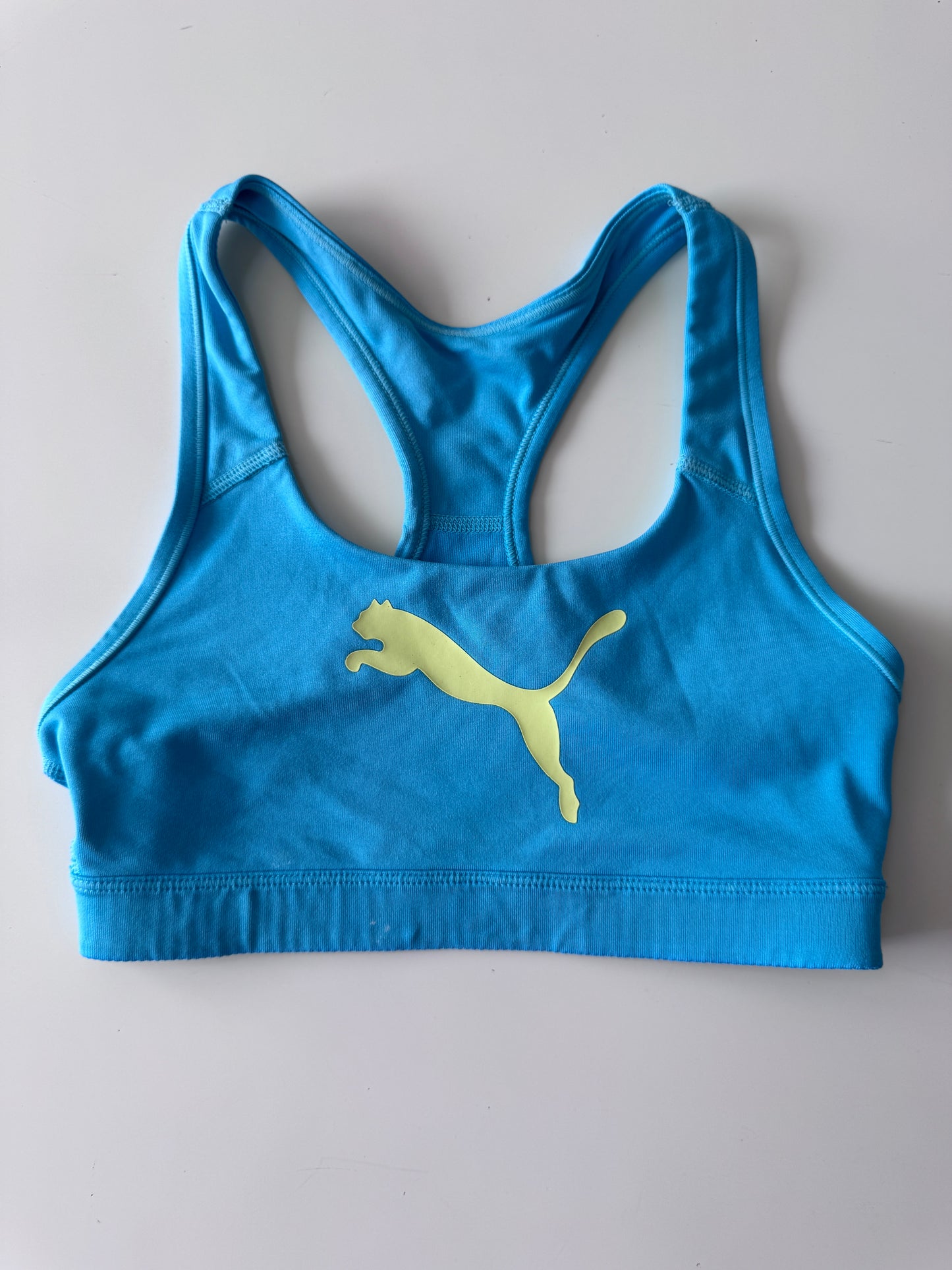 Top deportivo color turquesa, Talla Xs, Mujer, Puma