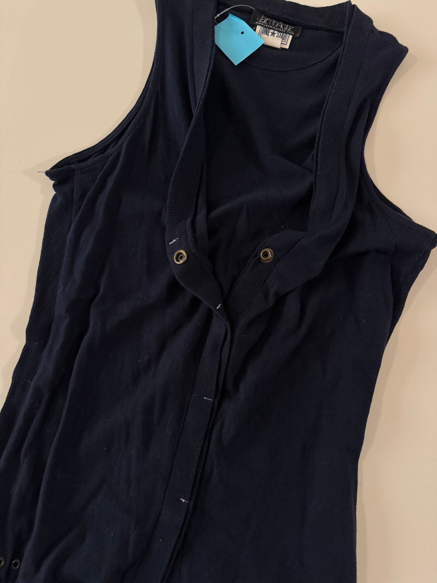 Chaleco azul marino, Mujer, Talla Xs, One Star