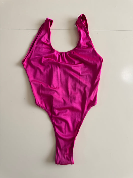 Leotardo de lycra, pierna alta, Talla S, Mujer
