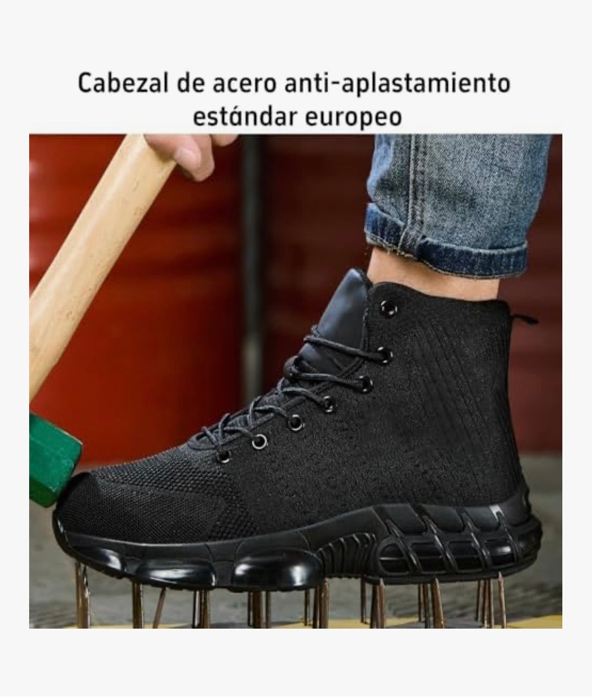 Tenis de seguridad industrial, Talla 7.5Mx, Hombre, Mofeele