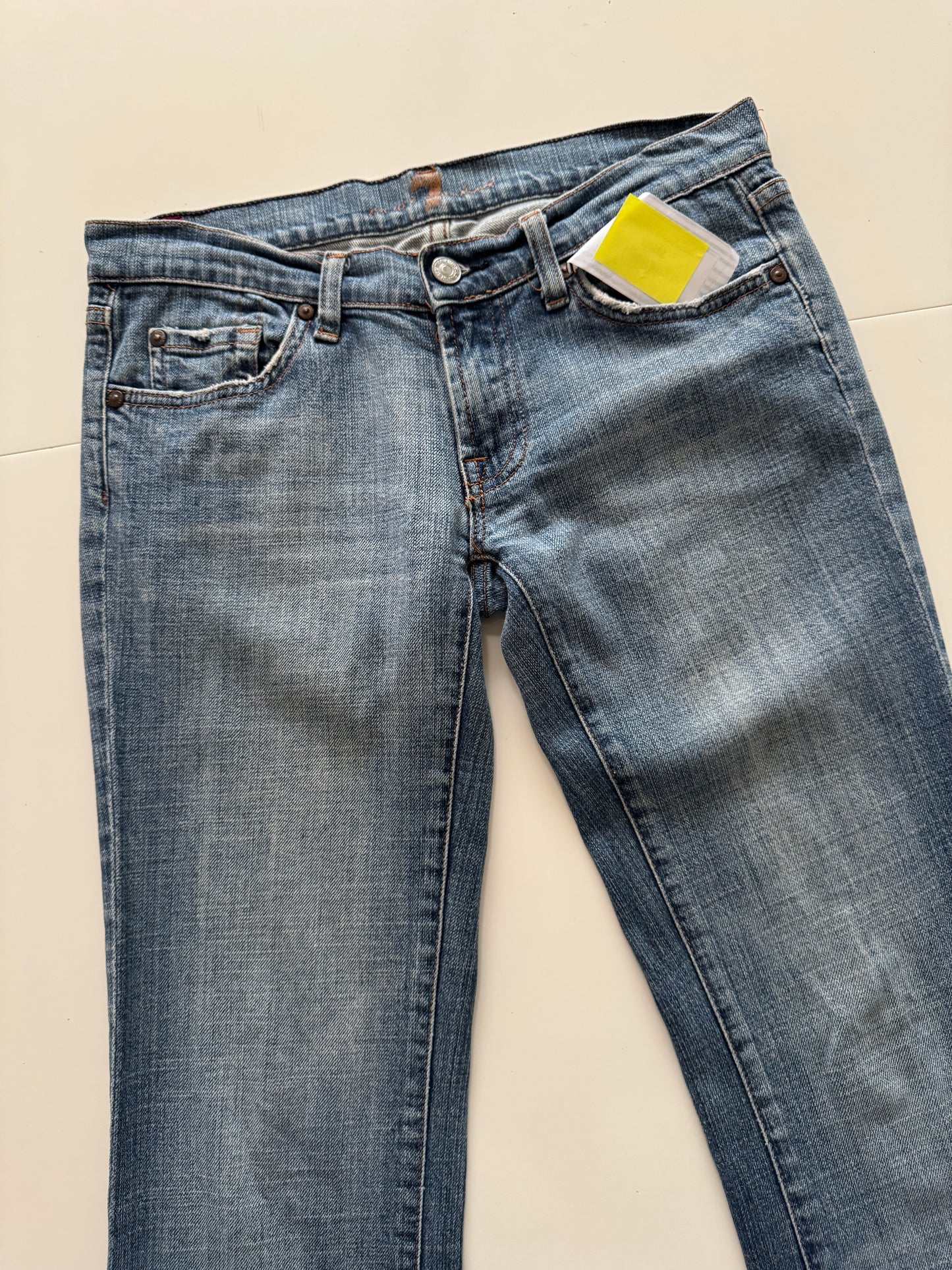 Jeans Y2K, Talla 27, Mujer, Seven