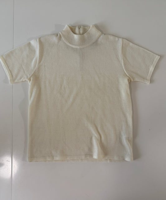 Blusa de punto beige, Talla S, Mujer, Joan Leslie,