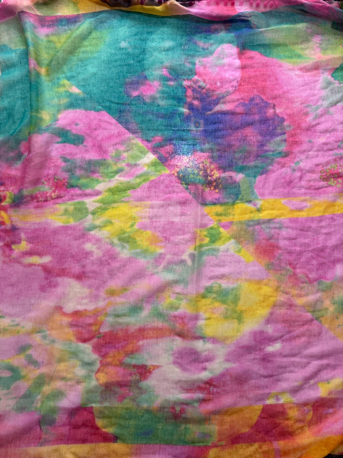 Foulard de colores pasteles